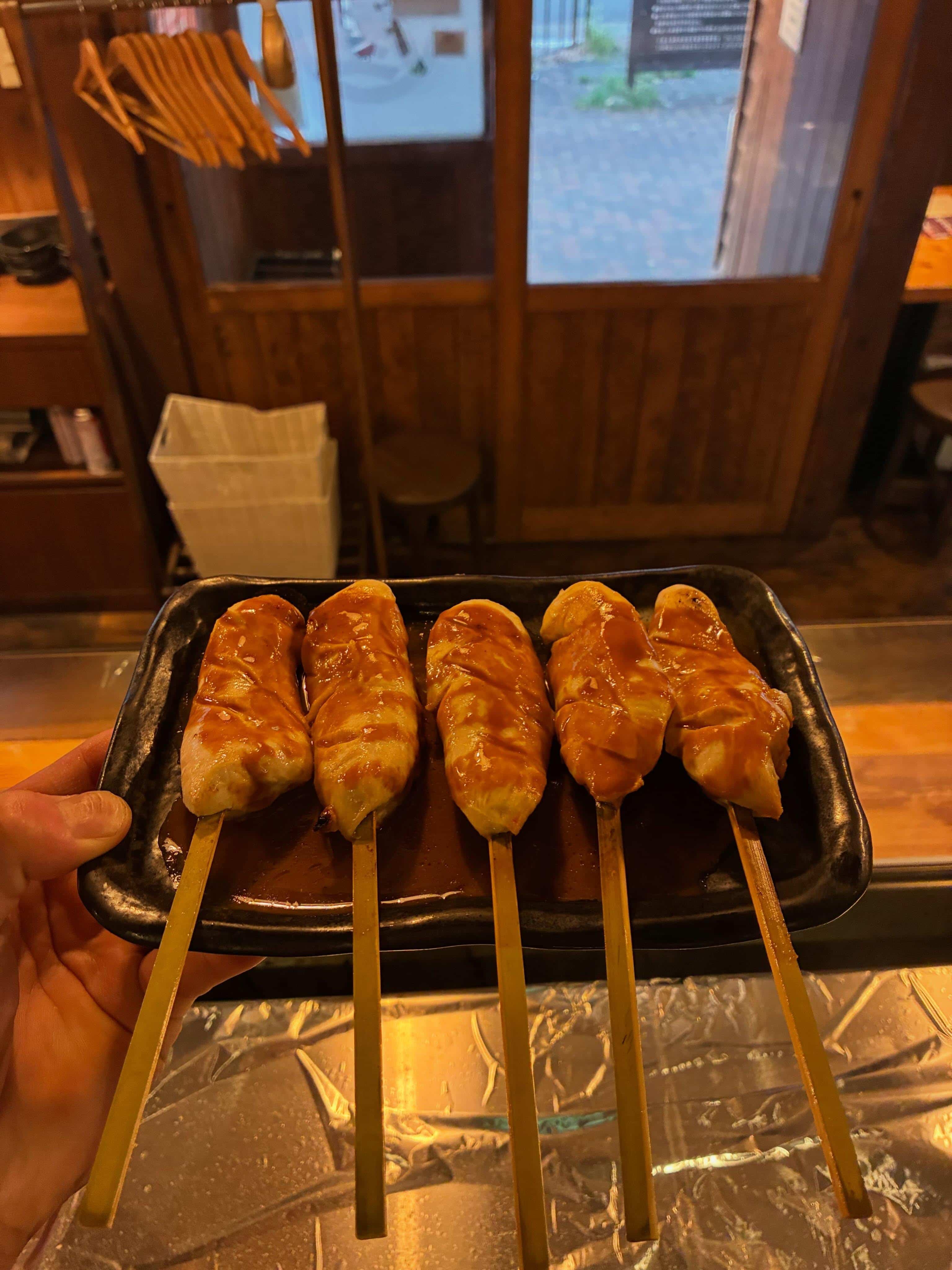 こちらが当店名物「シギ焼き」